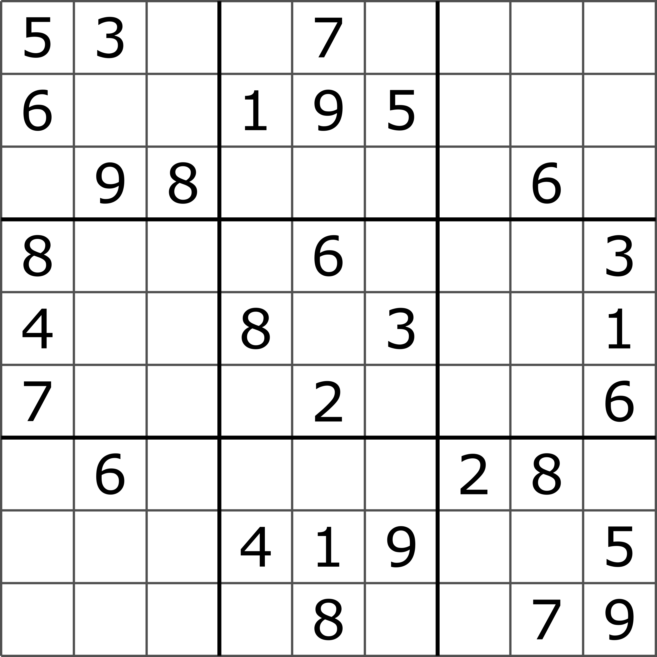 Sudoku Field Example